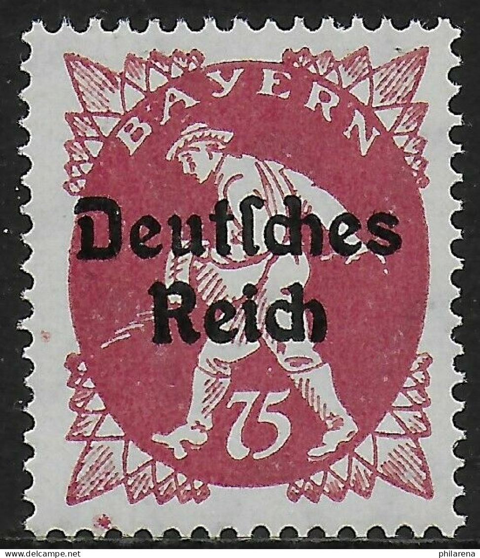 DR: MiNr. 127 P7 I, Postfrisch, **, Ohne Signatur - Unused Stamps