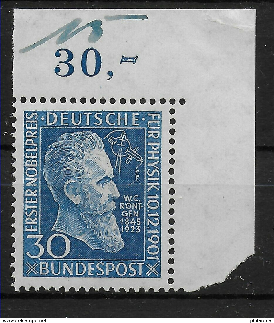 Eckrand MiNr. 147, Postfrisch, ** - Unused Stamps