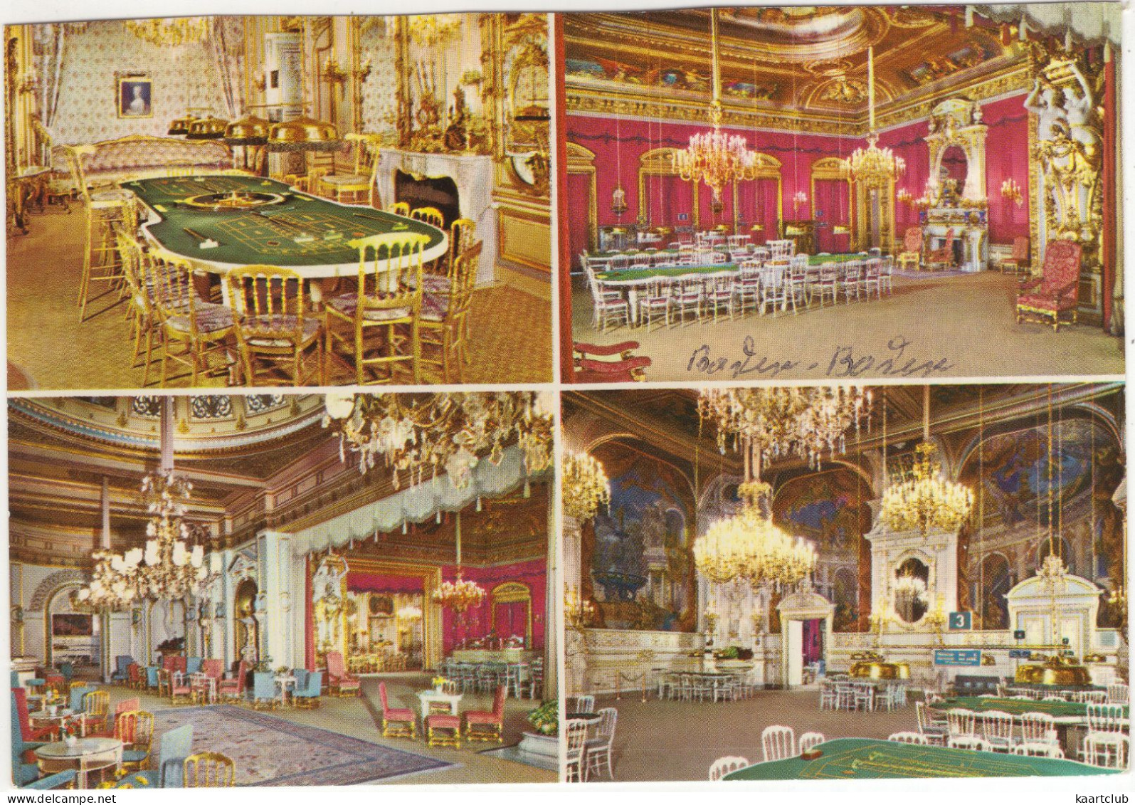 Casino Baden-Baden: Saal Pompadour, Roter Saal, Grüner Saal, Viel Spielsale - (Deutschland) - Roulette - Baden-Baden