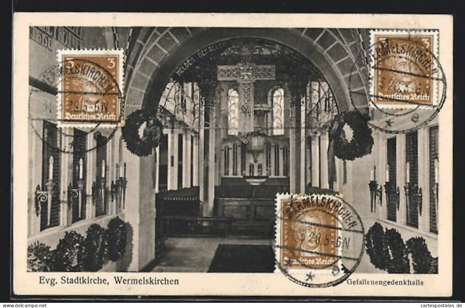 AK Wermelskirchen, Evangelische Stadtkirche  - Wermelskirchen