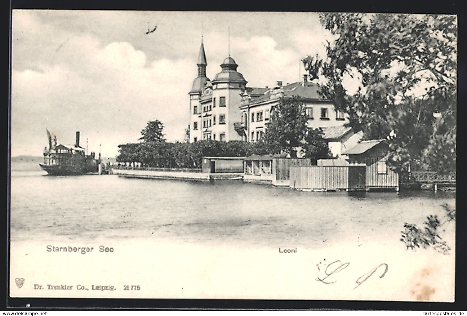 AK Berg / Starnberger See, Hotel Leoni Und Dampferlandungsplatz  - Starnberg
