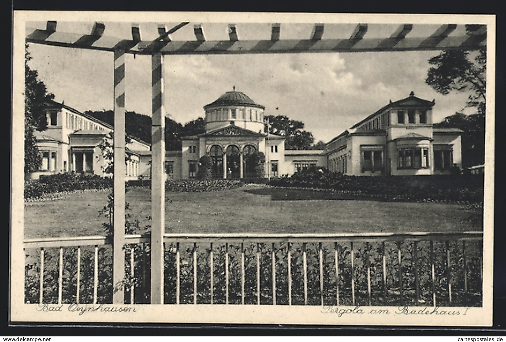 AK Bad Oeynhausen, Pergola Am Badehaus  - Bad Oeynhausen