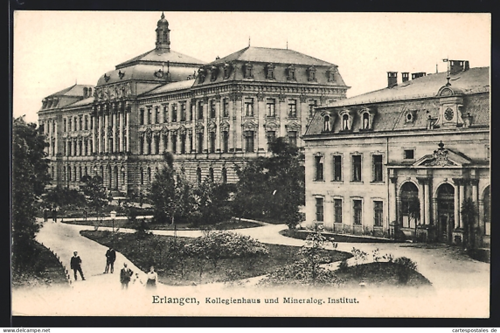 AK Erlangen, Kollegienhaus U. Mineralog. Institut  - Erlangen