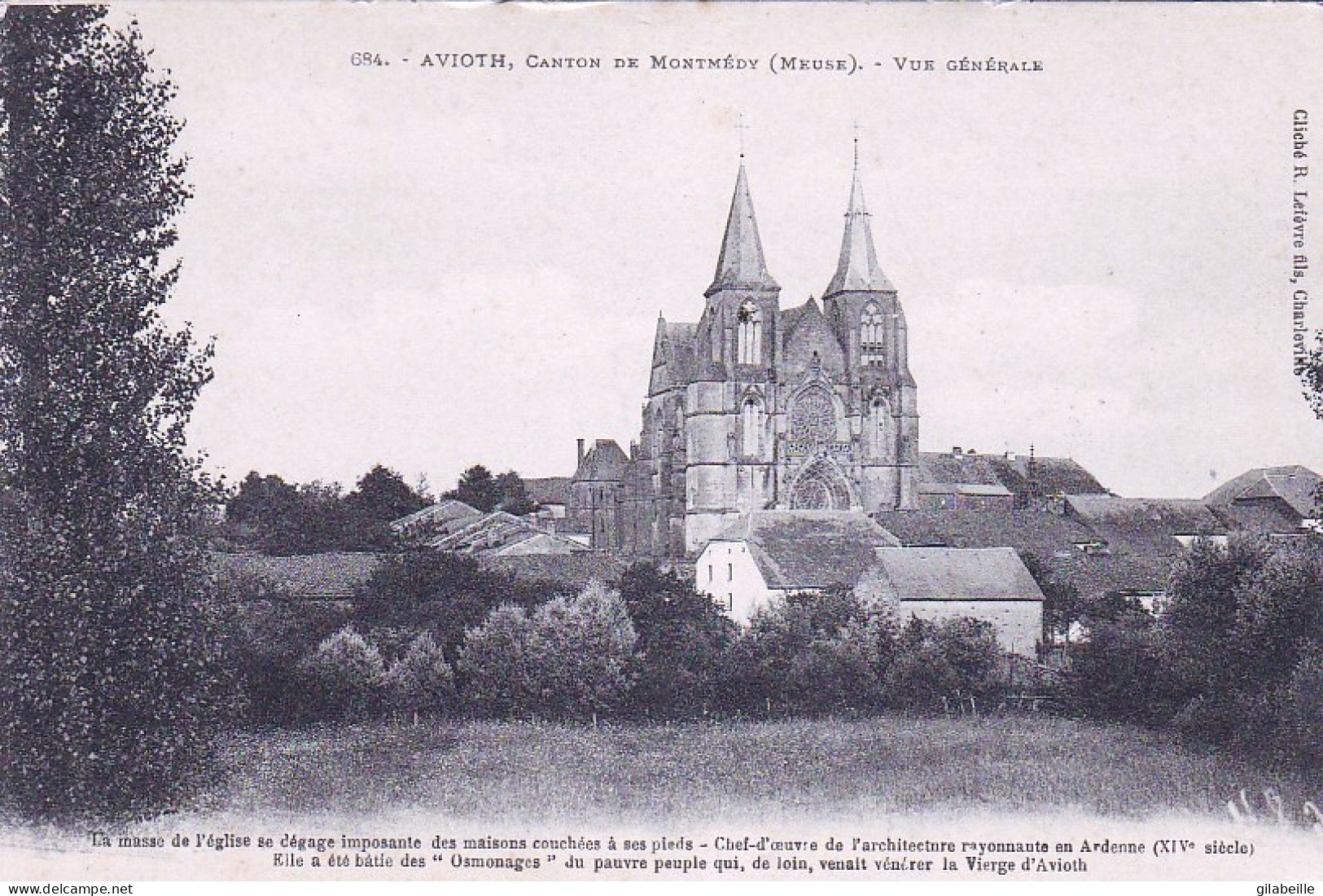 55 - AVIOTH Canton De Montmedy - Vue Generale - Avioth