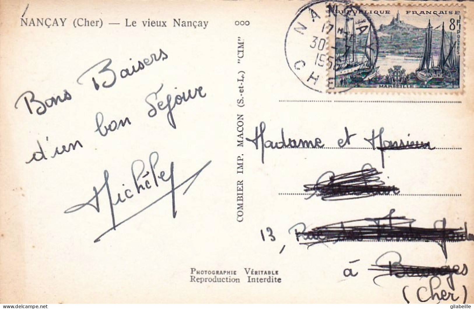 18 - Cher -  NANCAY - Le Vieux Nancay - Nançay
