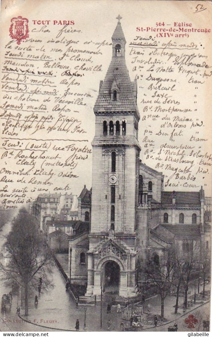 75 - PARIS 14 - Eglise Saint Pierre De Montrouge - District 14