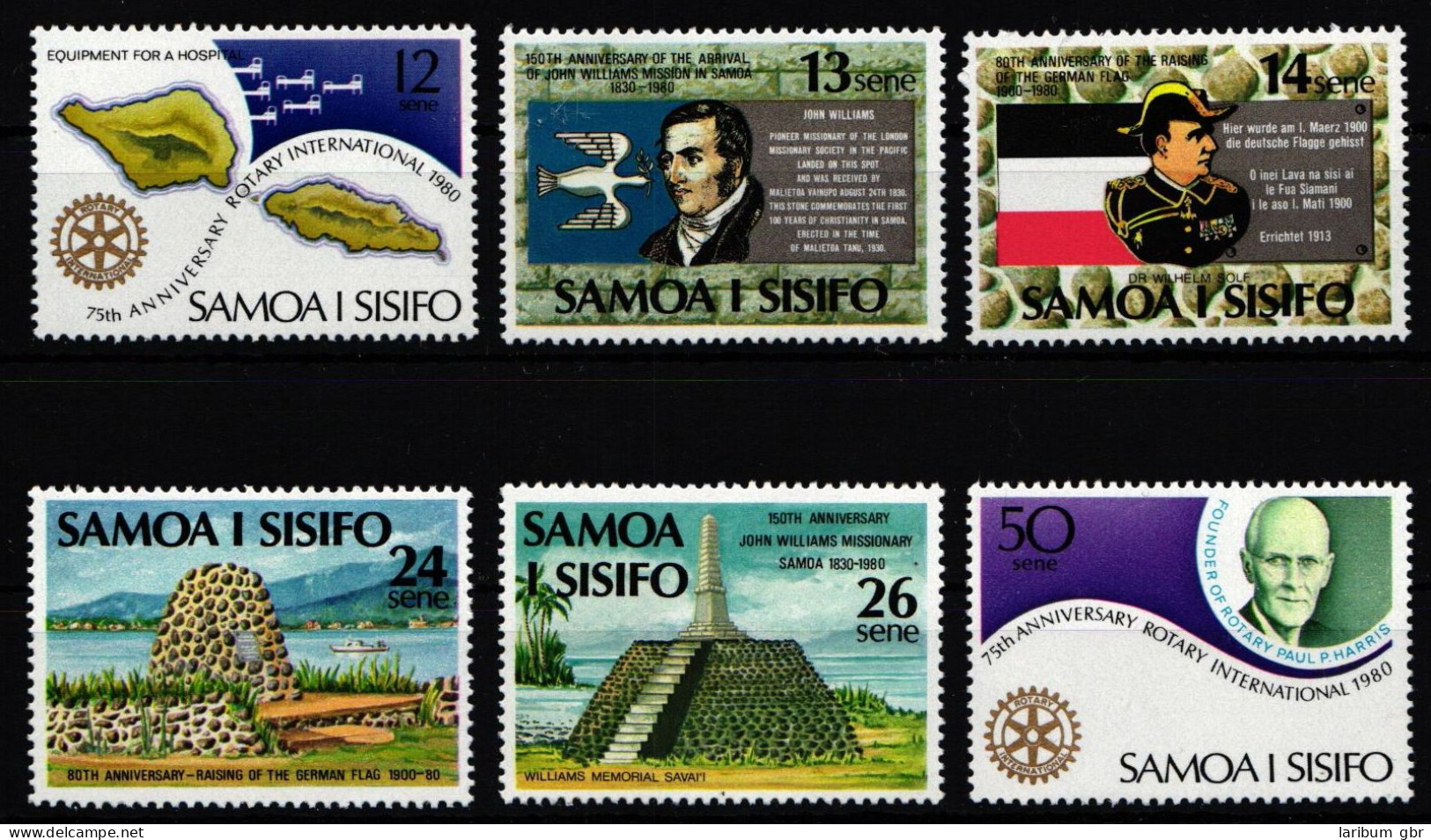 Samoa 427-432 Postfrisch #IO622 - Samoa (Staat)