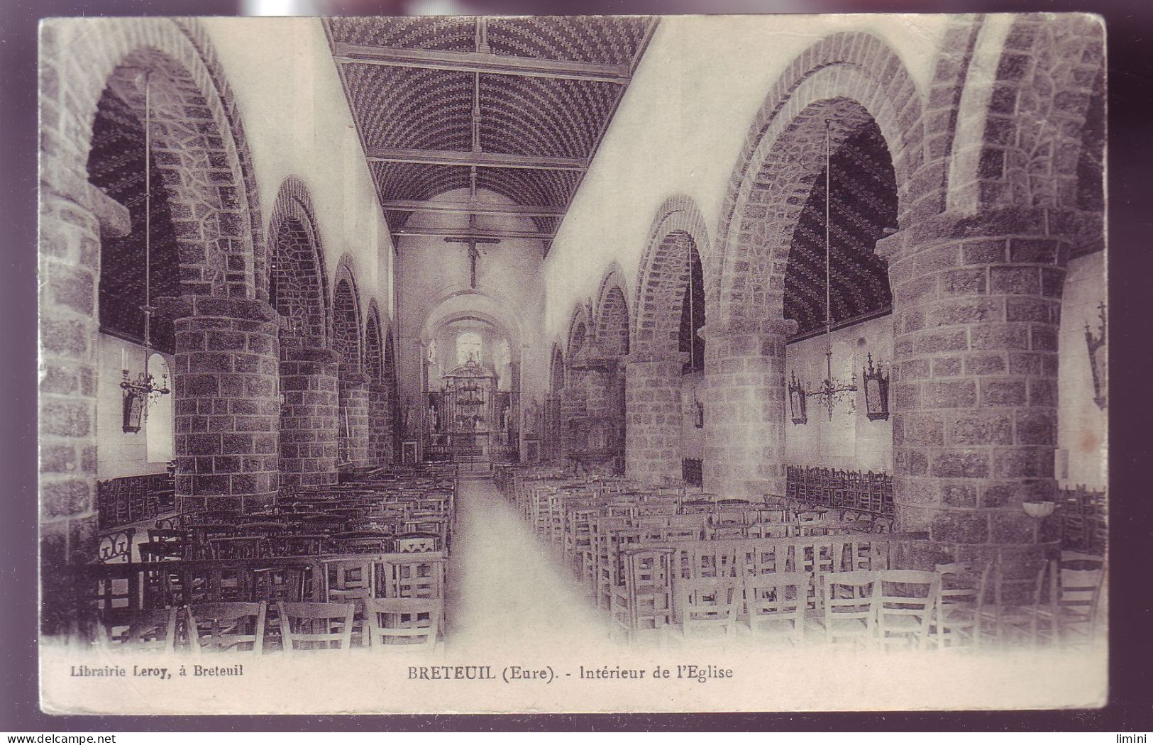 27 - BRETEUIL - INTÉRIEUR DE L'ÉGLISE -  - Breteuil