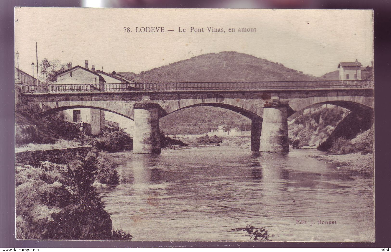 34 - LODEVE - LE PONT VINAS, EN AMONT -  - Lodeve