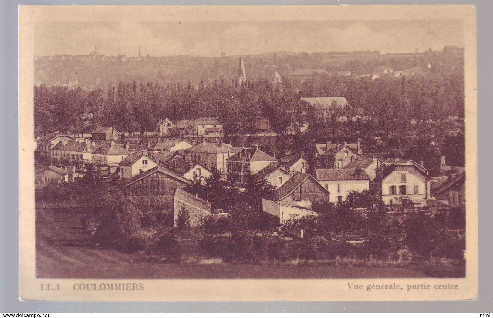 77 - COULOMMIERS - VUE GÉNÉRALE, PARTIE CENTRE -  - Coulommiers