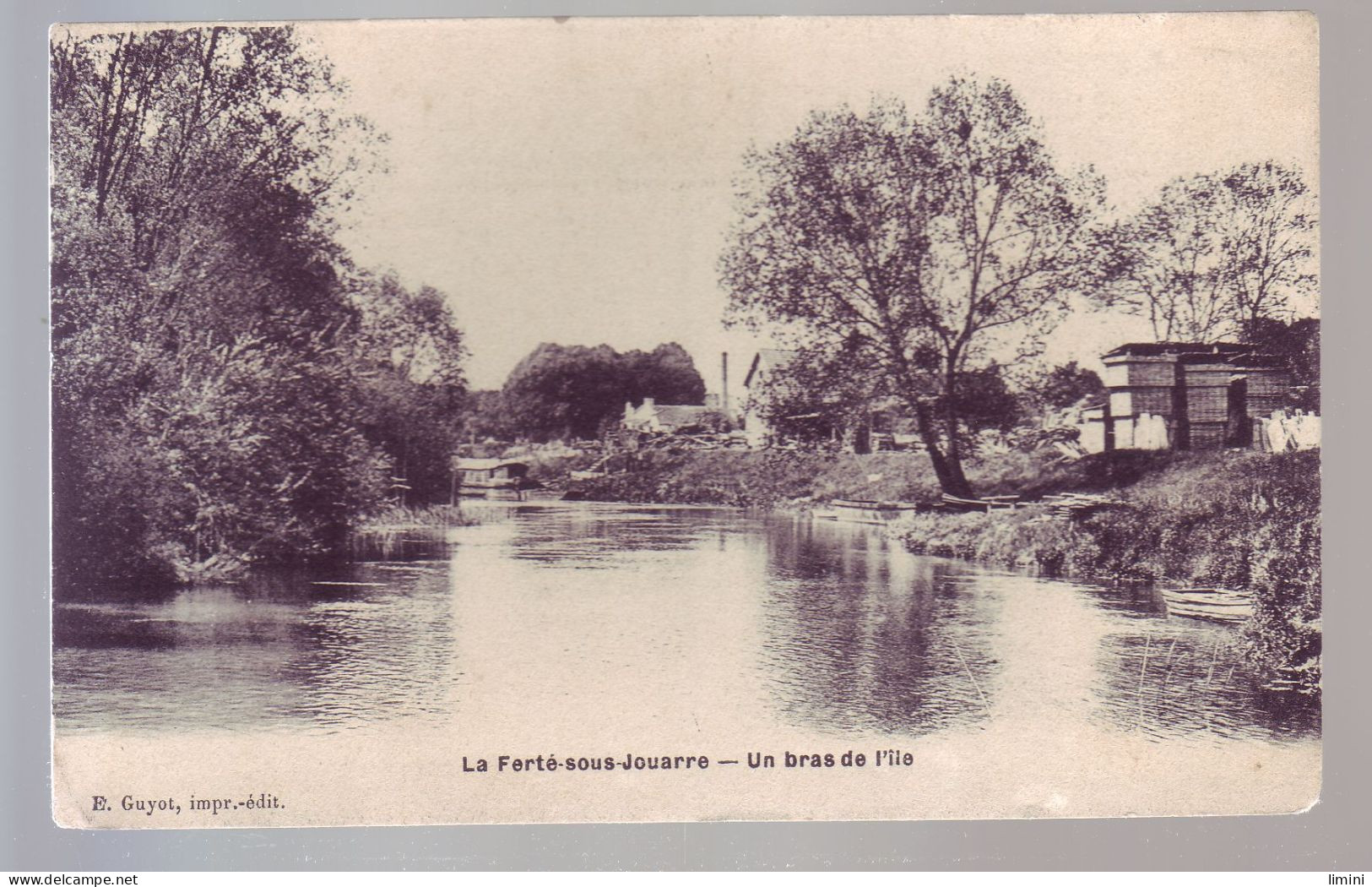 77 - LA FERTE-sous-JOUARRE - UN BRAS DE L'ILE -  - La Ferte Sous Jouarre