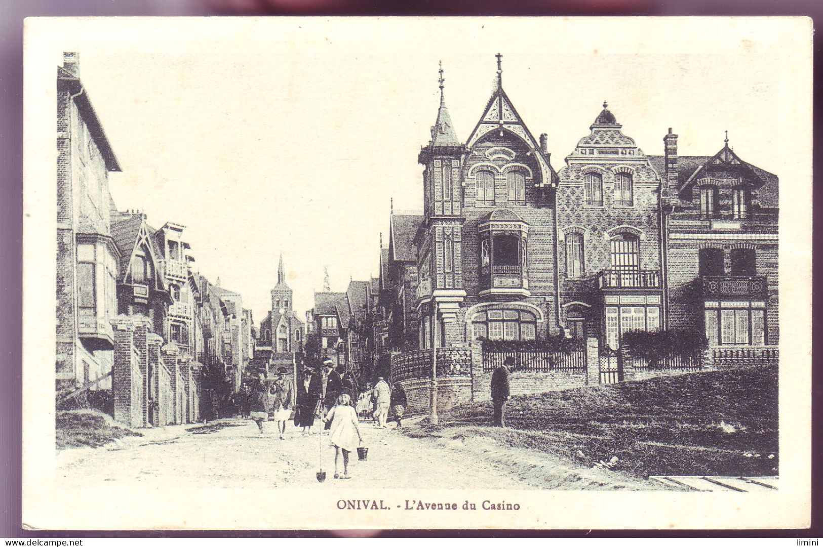 80 - ONIVAL - AVENUE DU CASINO - ANIMÉE -  - Onival