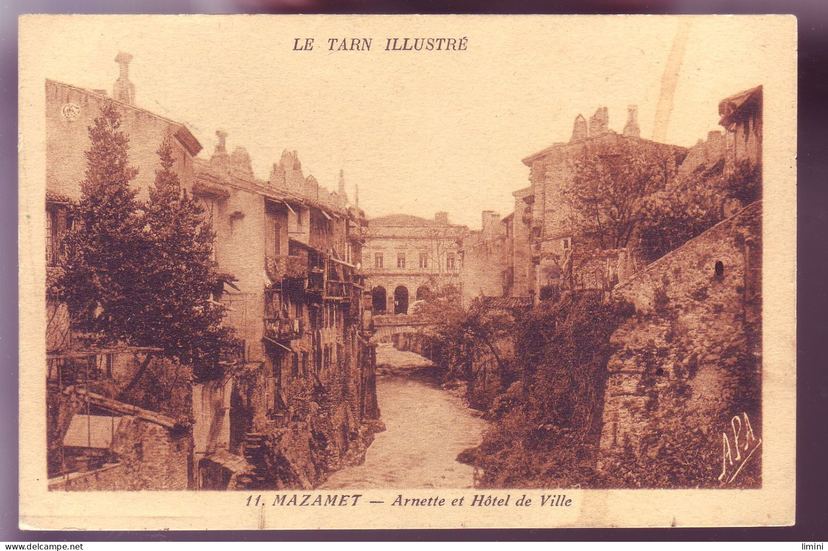 81 - MAZAMET - ARNETTE ET HÔTEL DE VILLE -  - Mazamet