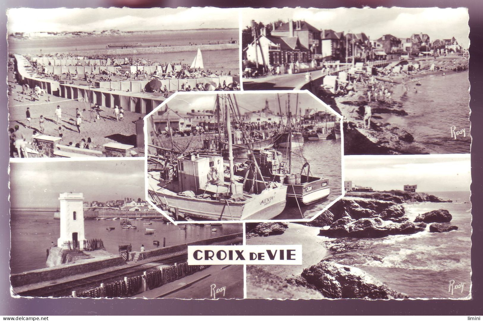 85 - CROIX-de-VIE - MULTIVUES - ANIMÉE -  - Saint Gilles Croix De Vie