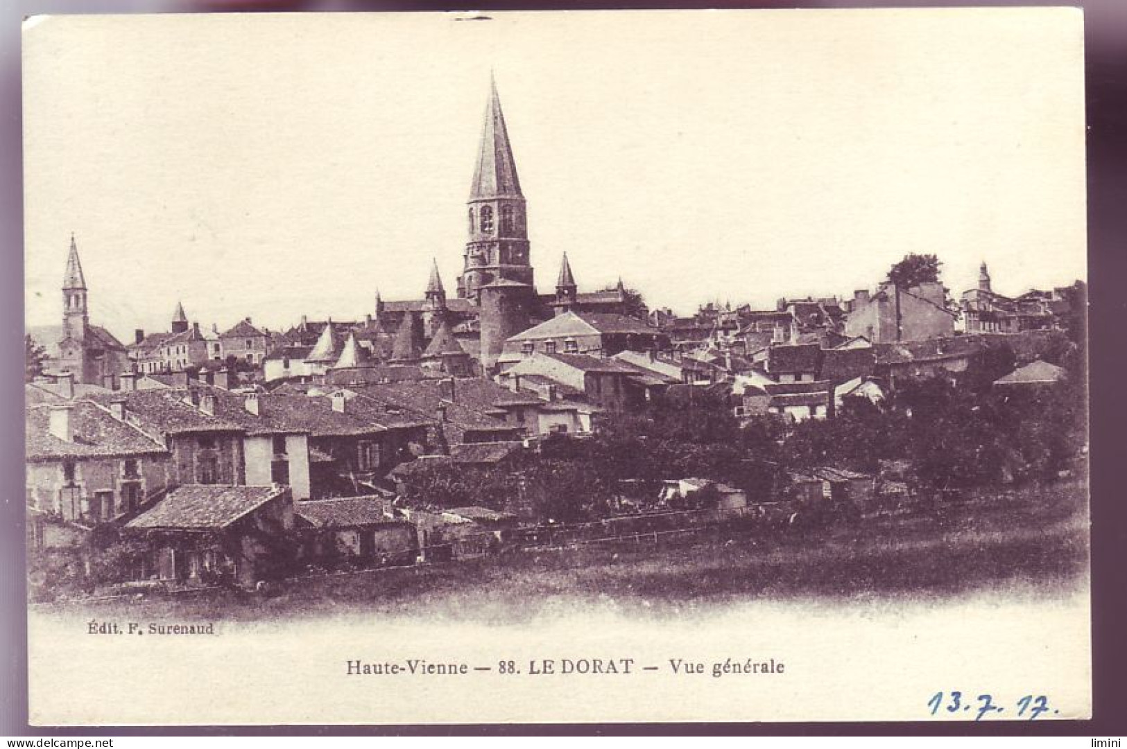 87 - LE DORAT - VUE GÉNÉRALE -  - Le Dorat