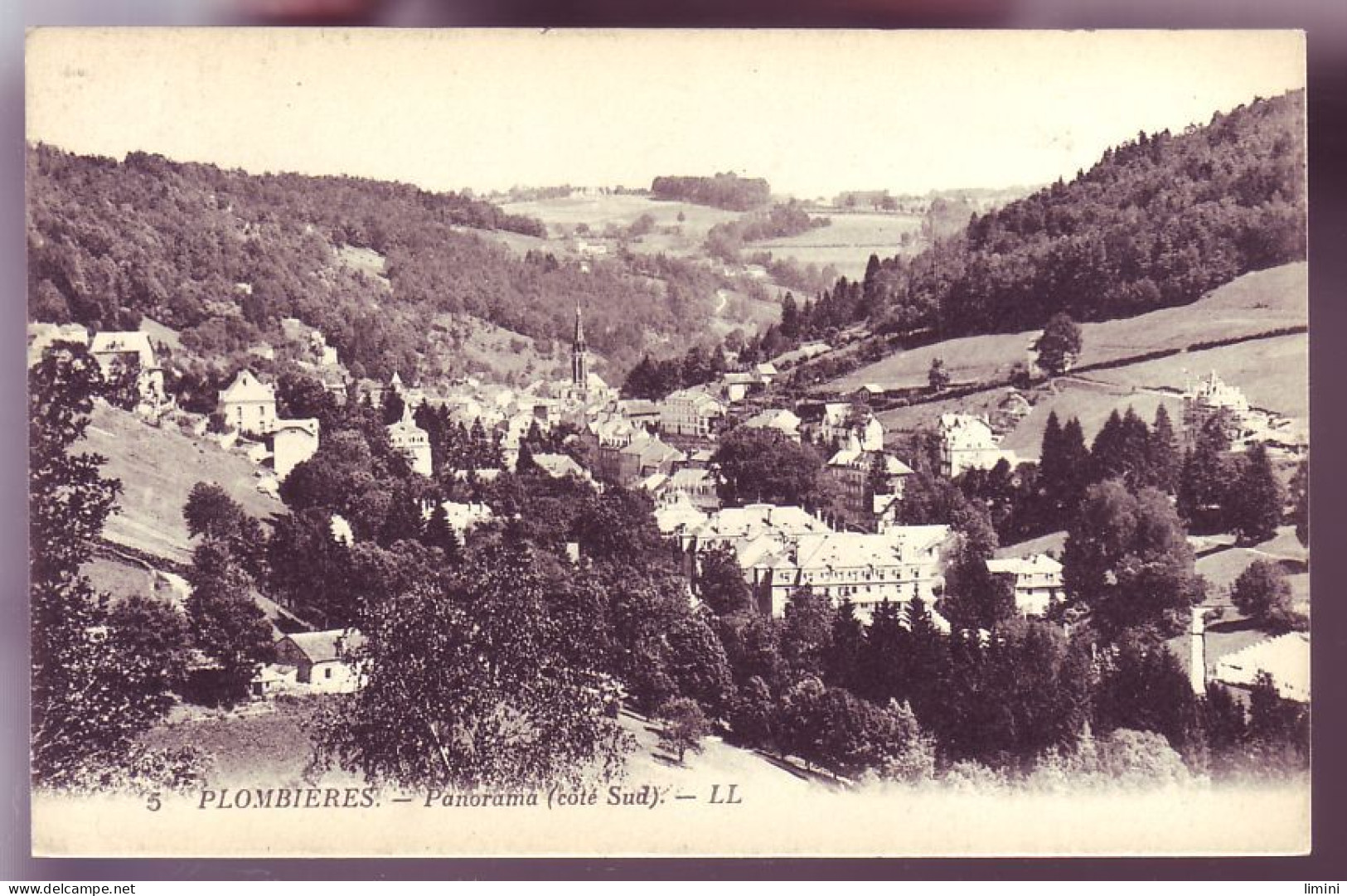 88 - PLOMBIERES - PANORAMA - COTE SUD -  - Plombieres Les Bains