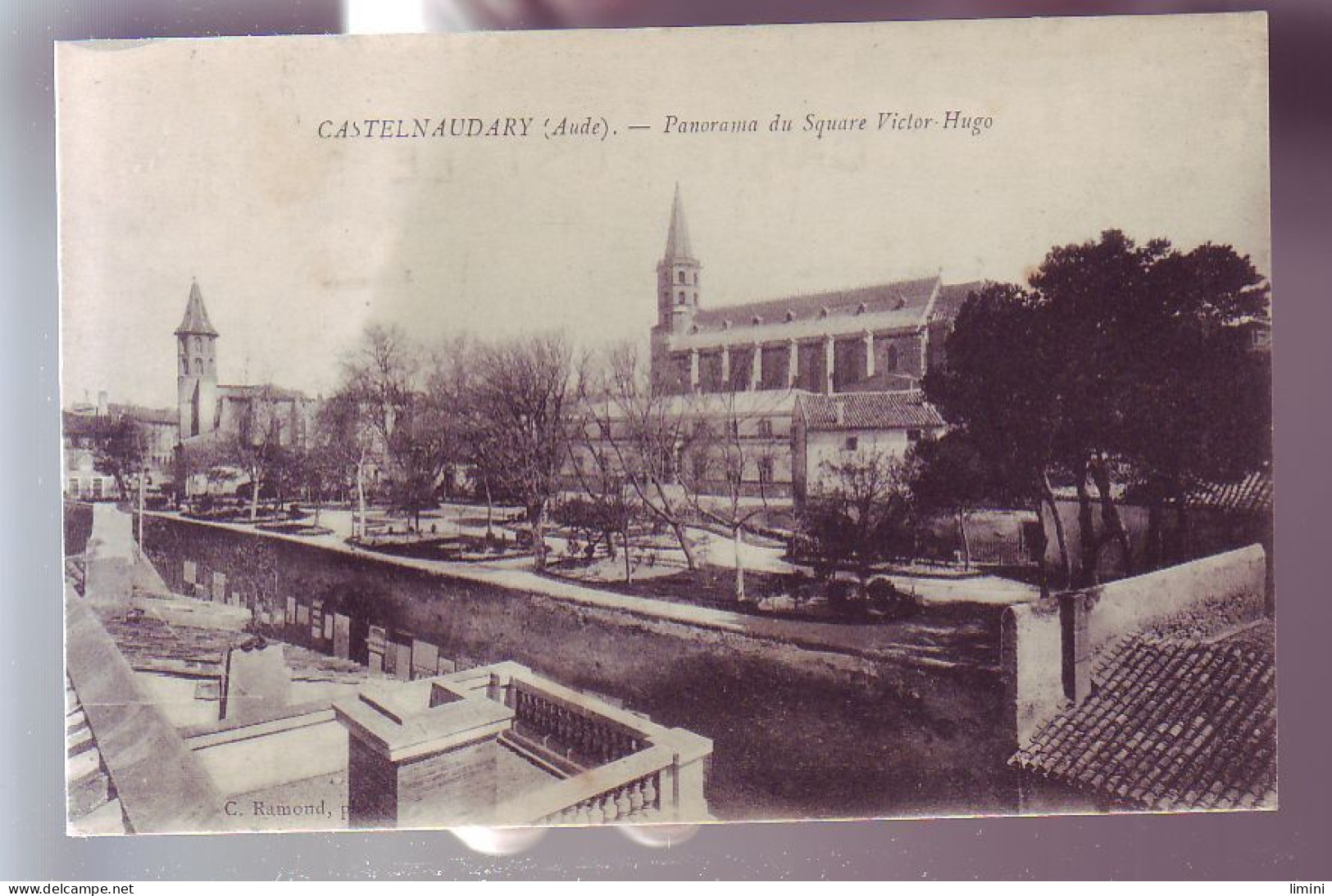 11 - CASTELNAUDARY - PANORAMA DU SQUARE VICTOR-HUGO -  - Castelnaudary