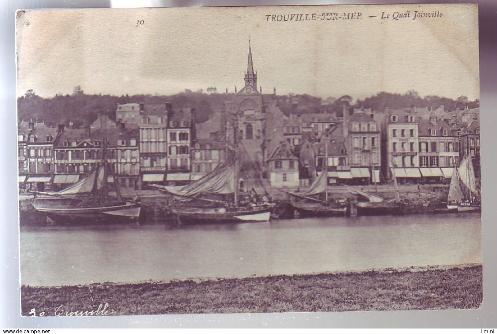 14 - TROUVILLE - LE QUAI JOINVILLE -  - Trouville