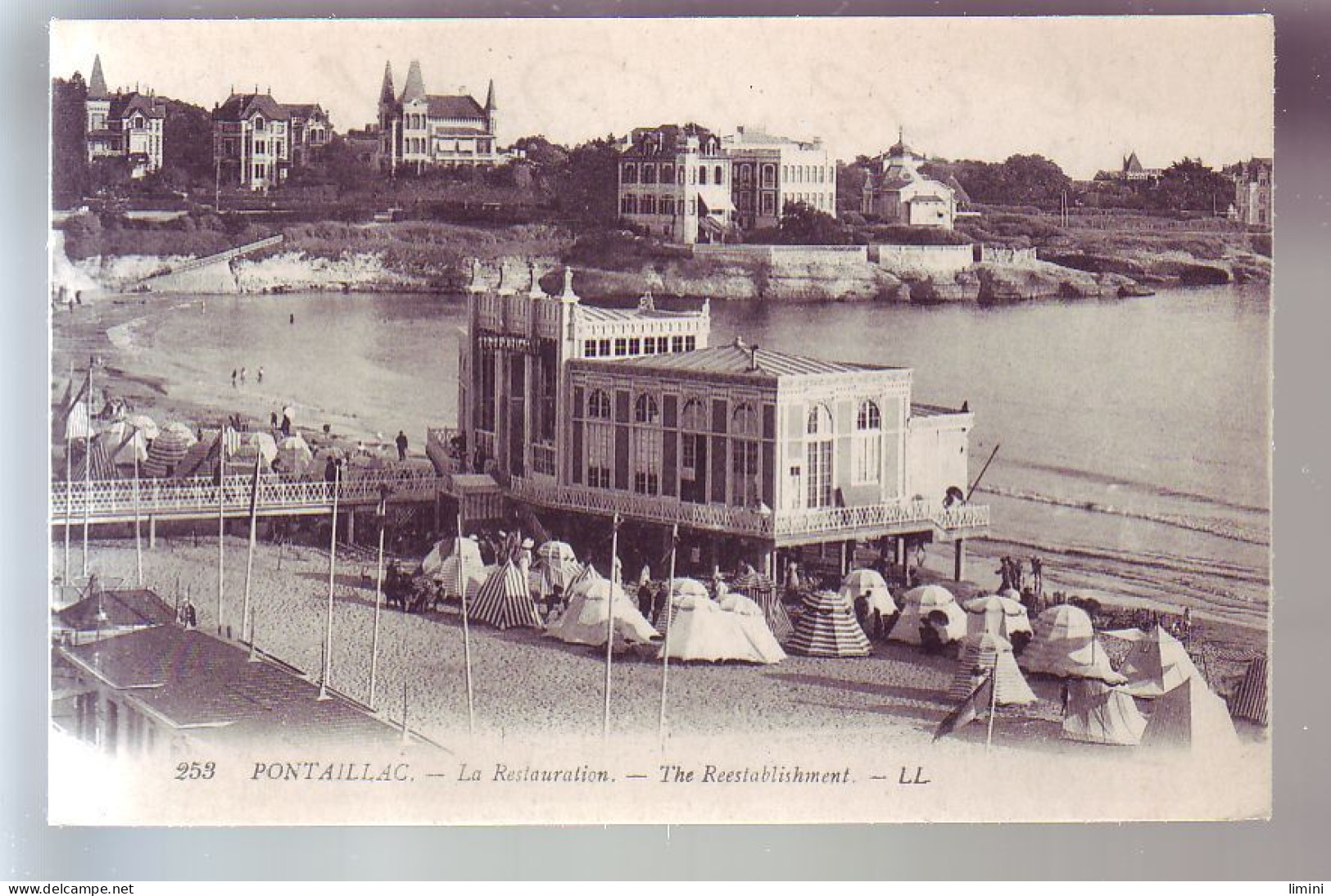 17 - PONTAILLAC - LA RESTAURATION - ANIMÉE -  - Pont-l'Abbé-d'Arnoult