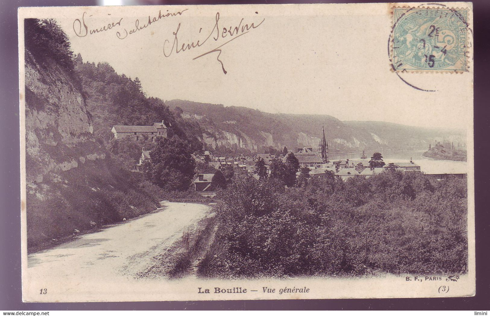 76 - LA BOUILLE - VUE GÉNÉRALE -  - La Bouille