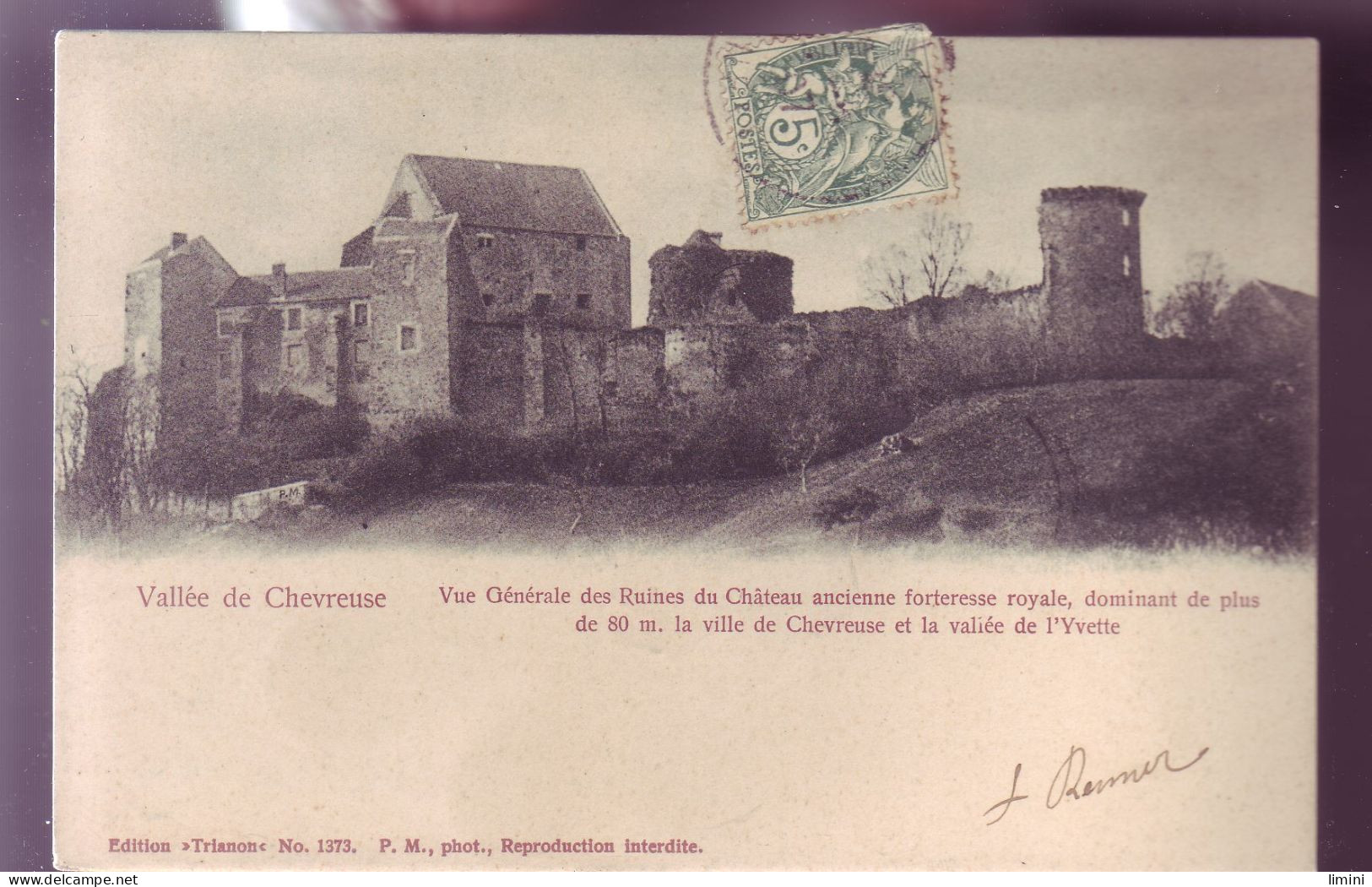 78 - CHEVREUSE - RUINES DU CHATEAU  ANCIENNE FORTERESSE ROYALE -  - Chevreuse