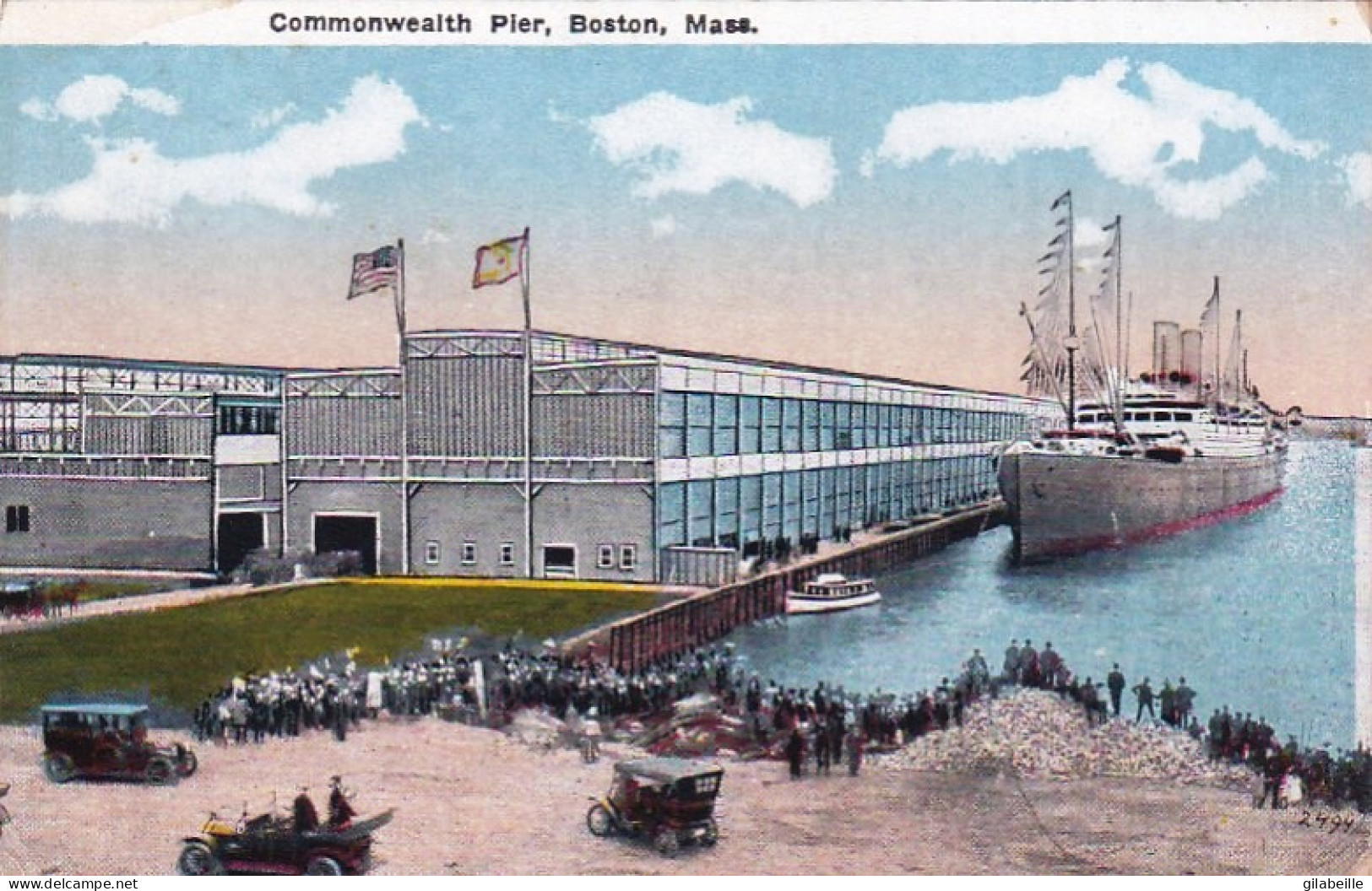 USA -  Boston -  Massachusetts - Commeonwealth Pier - Boston