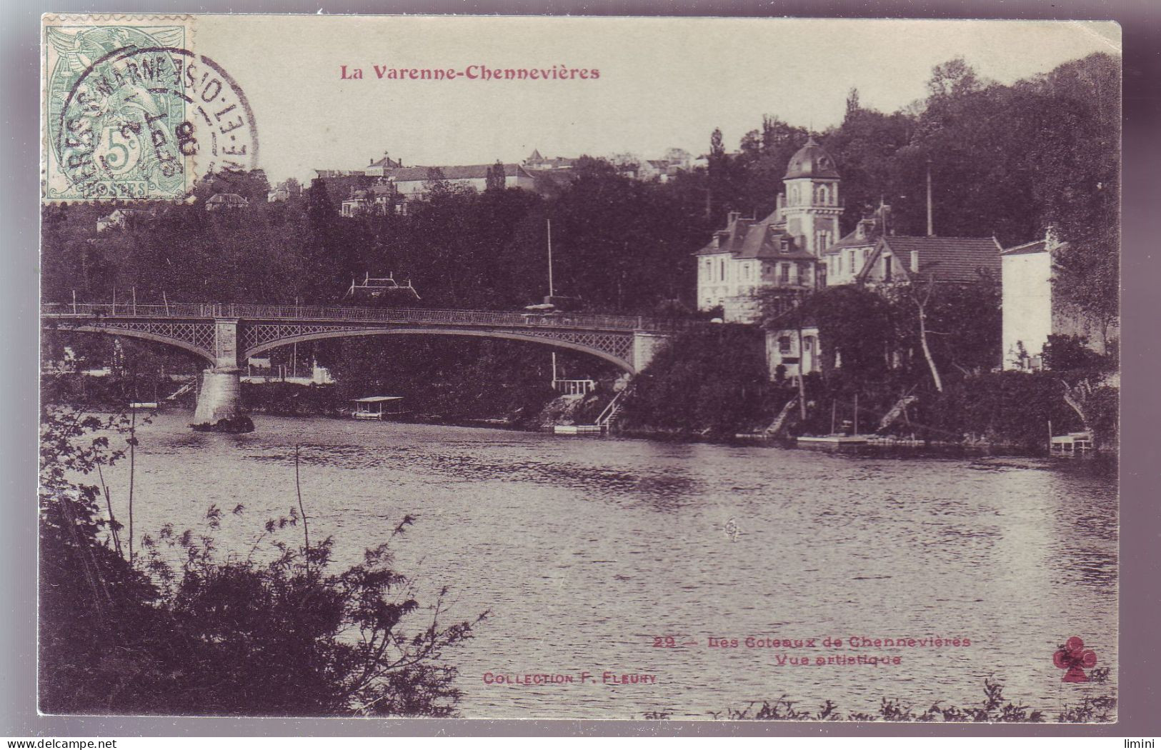 94 - LA VARENNE-CHENNEVIERES - LES COTEAUX - CHATEAU DE L'ÉTAPE -   - Chennevieres Sur Marne