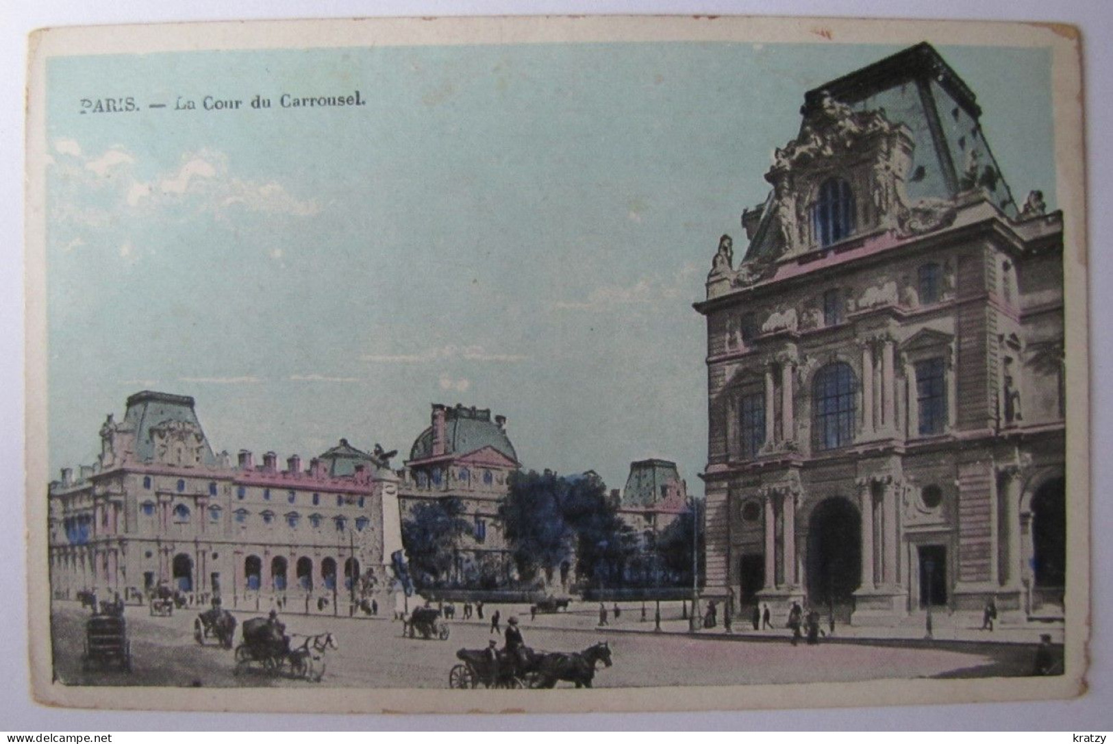 FRANCE - PARIS - La Cour Du Carrousel - Plazas