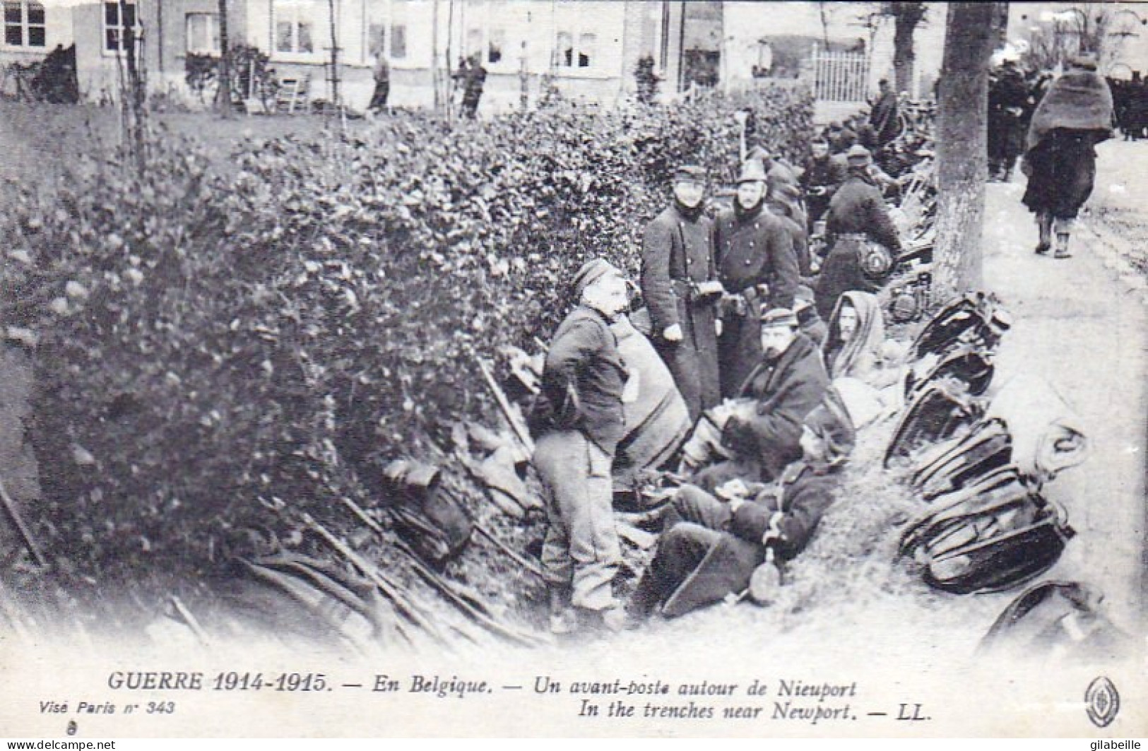 NIEUPORT - NIEUWPOORT  - Guerre 1914 - Un Avant Poste Autour De Nieuport - Nieuwpoort