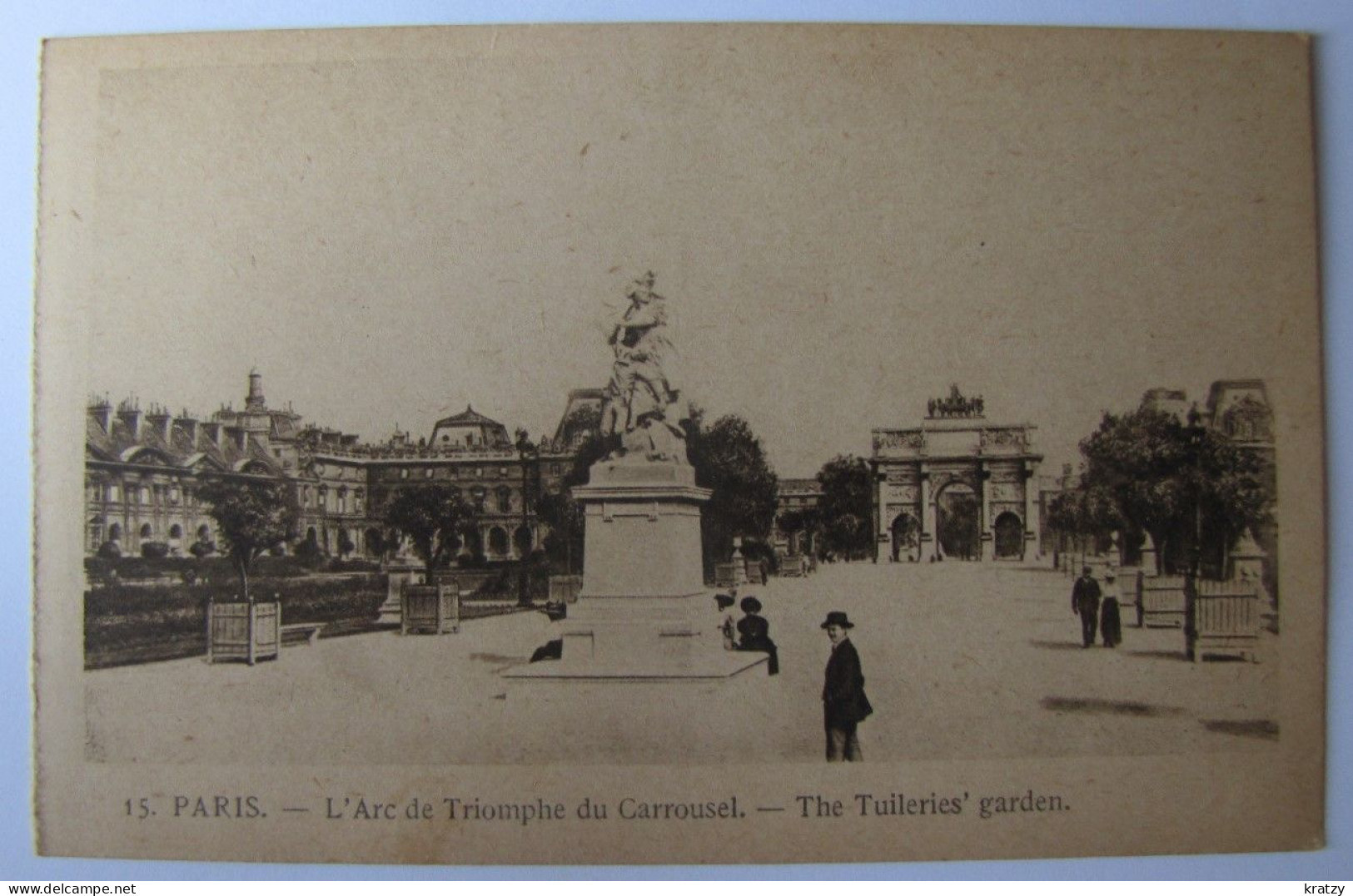 FRANCE - PARIS - L'Arc De Triomphe Du Carrousel - Arc De Triomphe