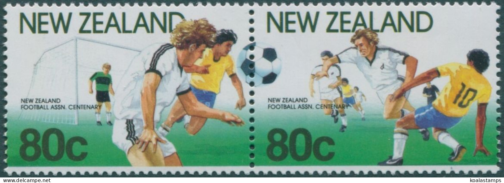 New Zealand 1991 SG1587-1588 Soccer Set MNH - Autres & Non Classés
