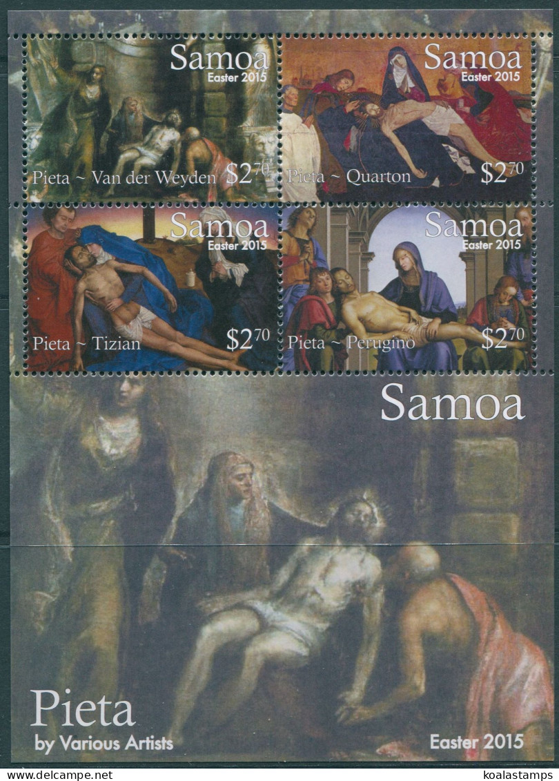 Samoa 2015 SG1333 Easter MS MNH - Samoa (Staat)