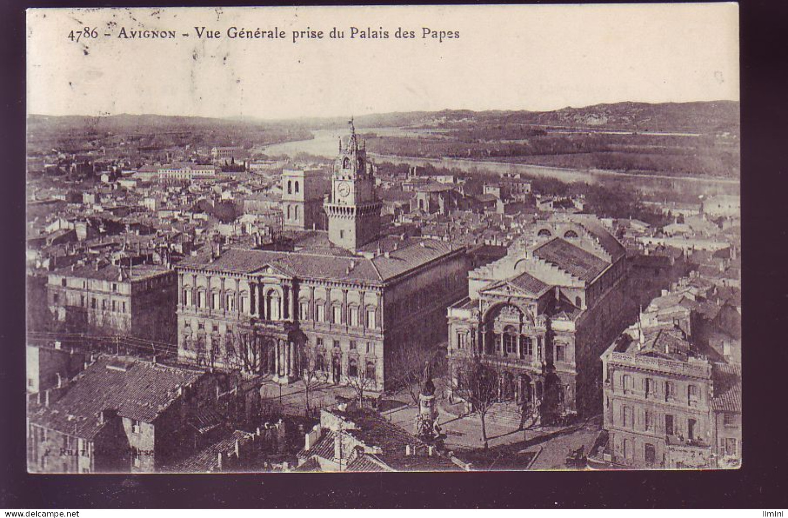 84 - AVIGNON - VUE GENERALE PRISE DU PALAIS DES PAPES -  - Avignon