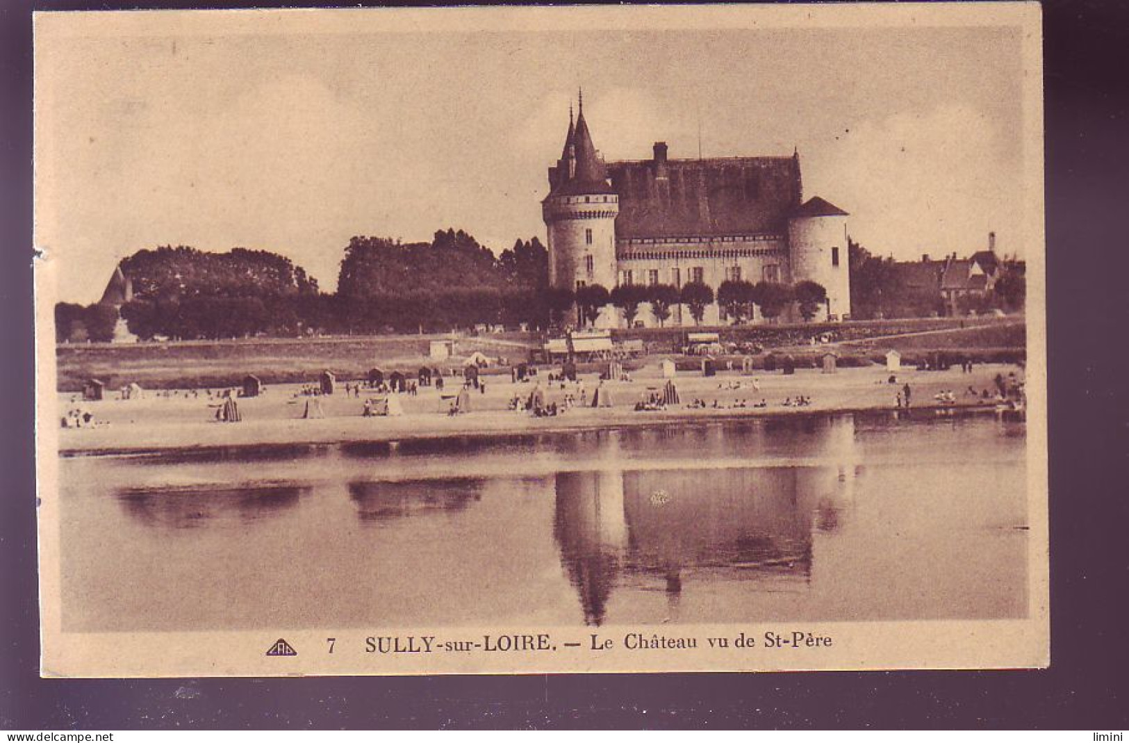 45 - SULLY-sur-LOIRE - LE CHATEAU VU DE SAINT-PERE -  - Sully Sur Loire