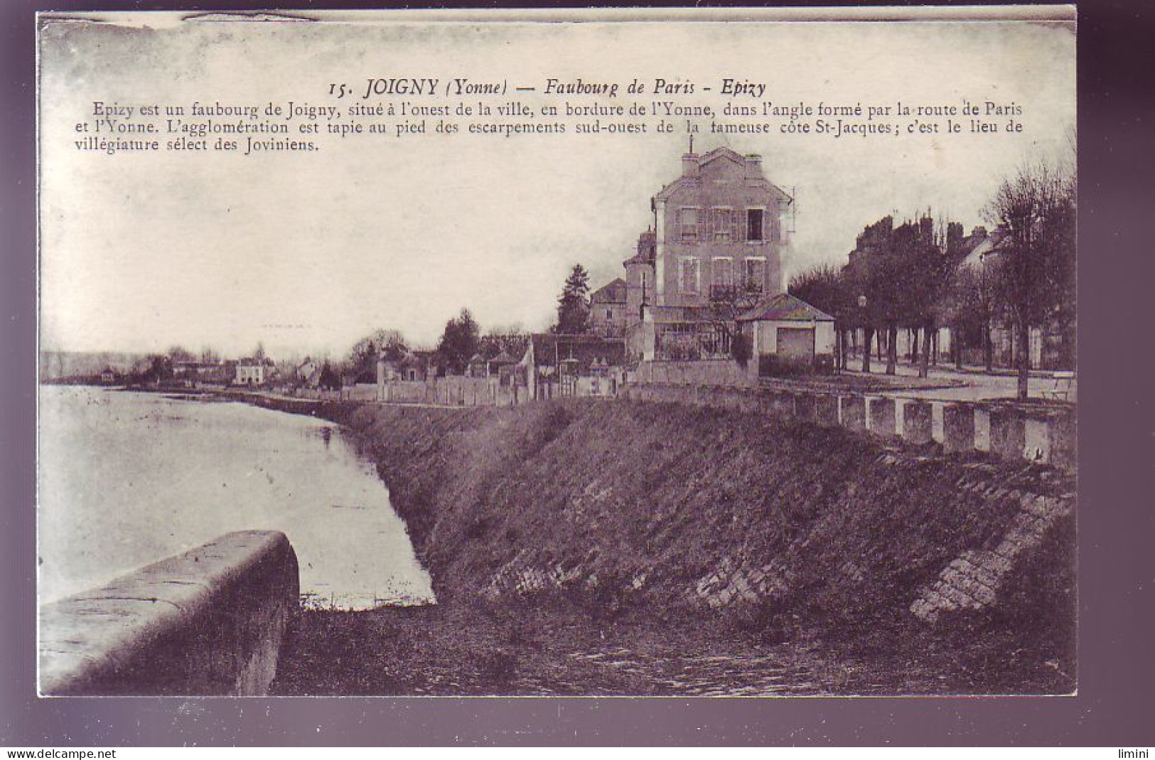 89 - EPIZY - FAUBOURG DE PARIS -  - Joigny