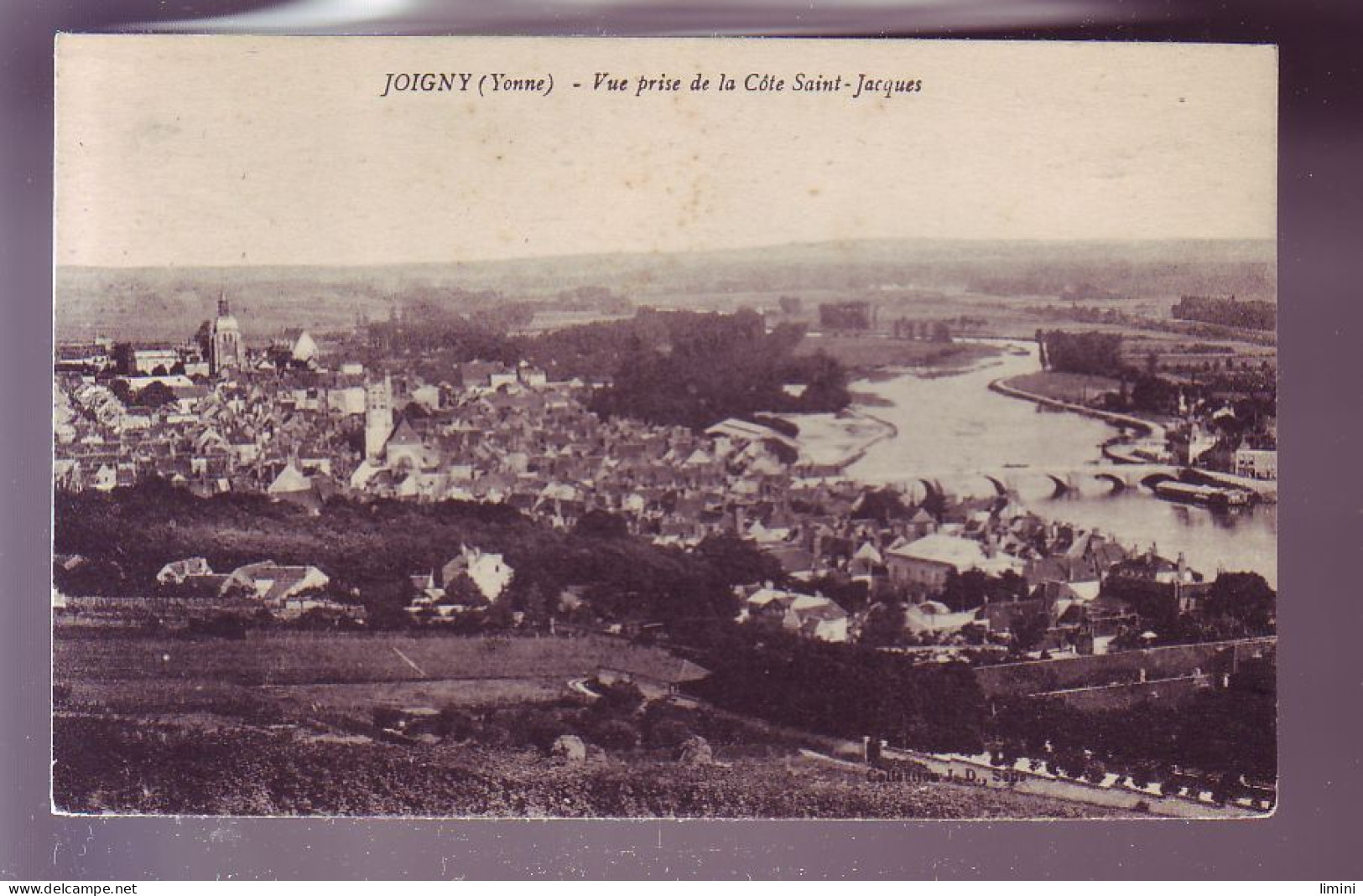 89 - JOIGNY -  VUE PRISE DE LA COTE SAINT-JACQUES -  - Joigny