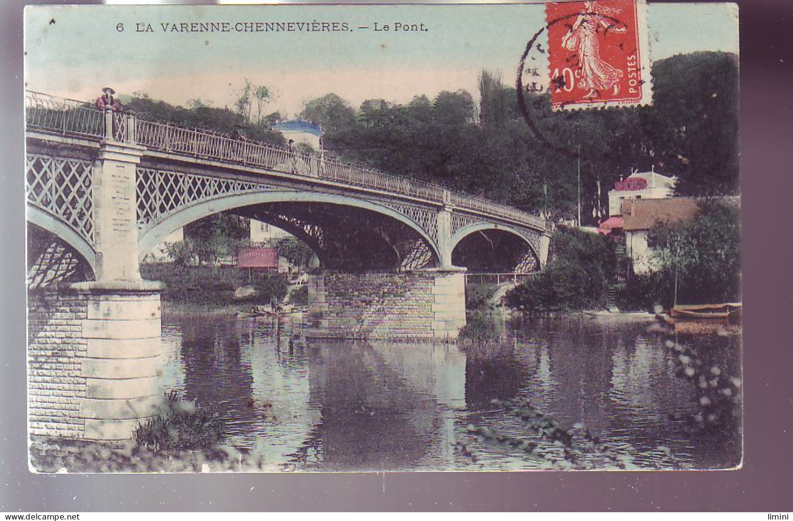 94 - CHENNEVIERES-LA VARENNE - LE PONT - COLORISEE -  - Chennevieres Sur Marne
