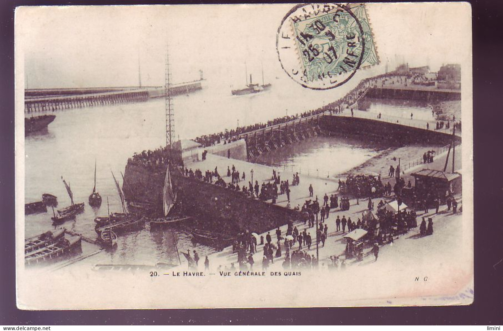 76 - LE HAVRE - VUE GENERALE DES QUAIS - ANIMEE -  - Harbour