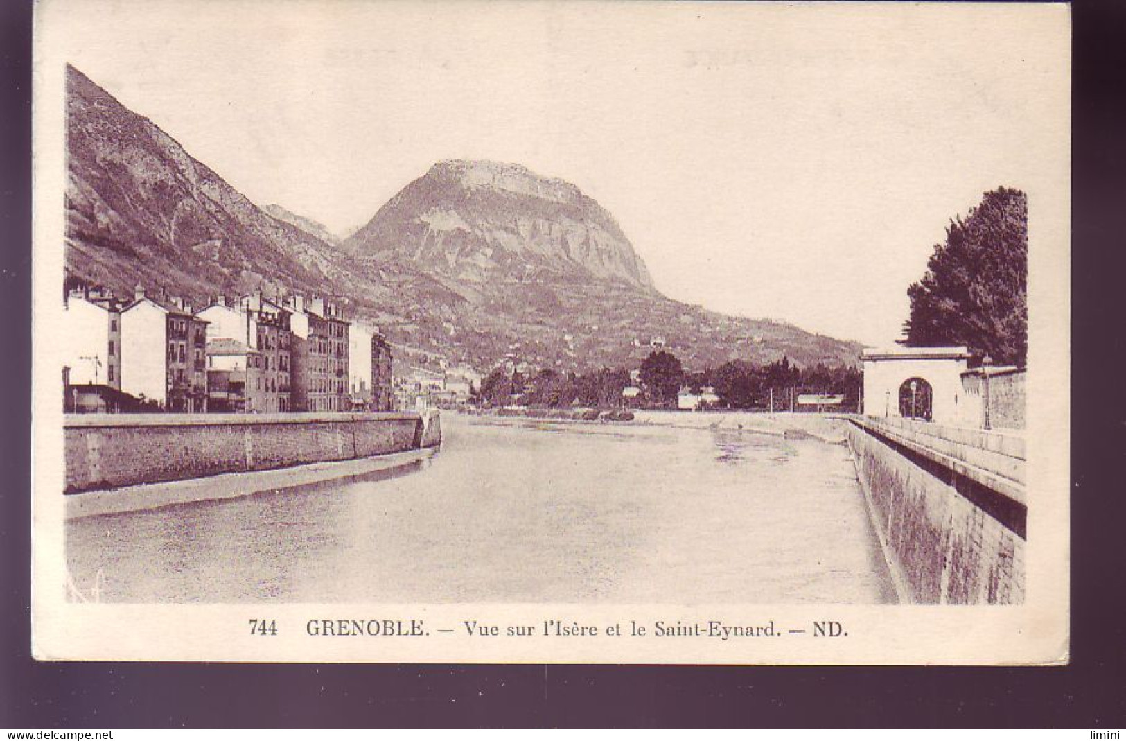 38 - GRENOBLE - VUE SUR L'ISERE ET LE SAINT-EYNARD -  - Grenoble