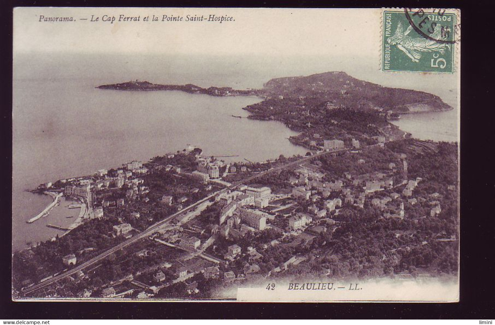 06 - BEAULIEU - LE CAP-FERRRAT ET LA POINTE SAINT-HOSPICE -  - Beaulieu-sur-Mer