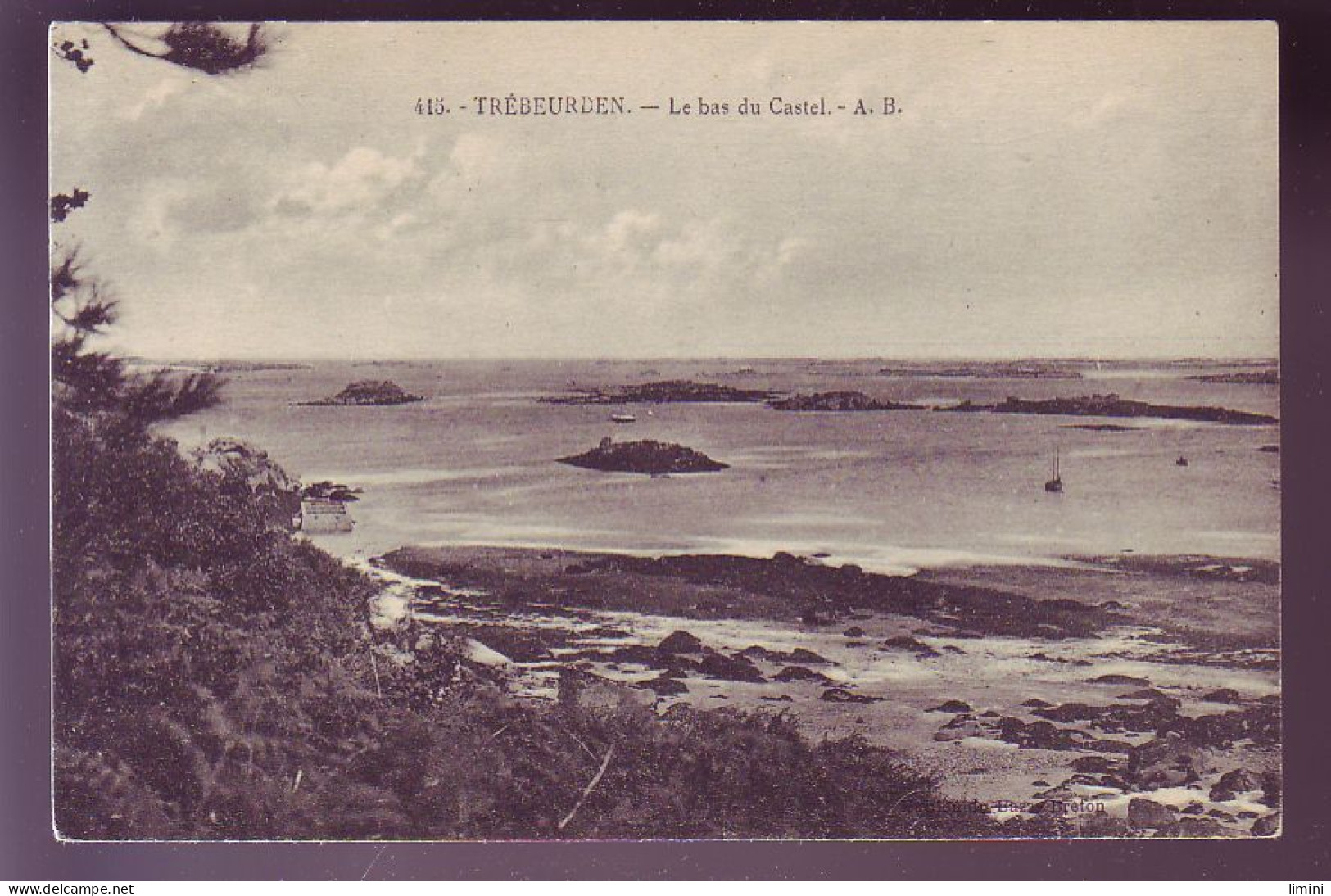 22 - TREBEURDEN - LE BAS DU CASTEL -  - Trébeurden