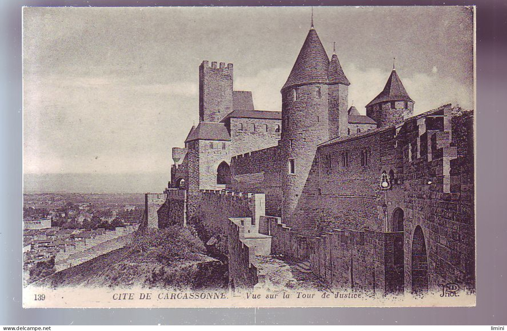 11 - CARCASSONNE - TOUR DE LA JUSTICE -  - Carcassonne