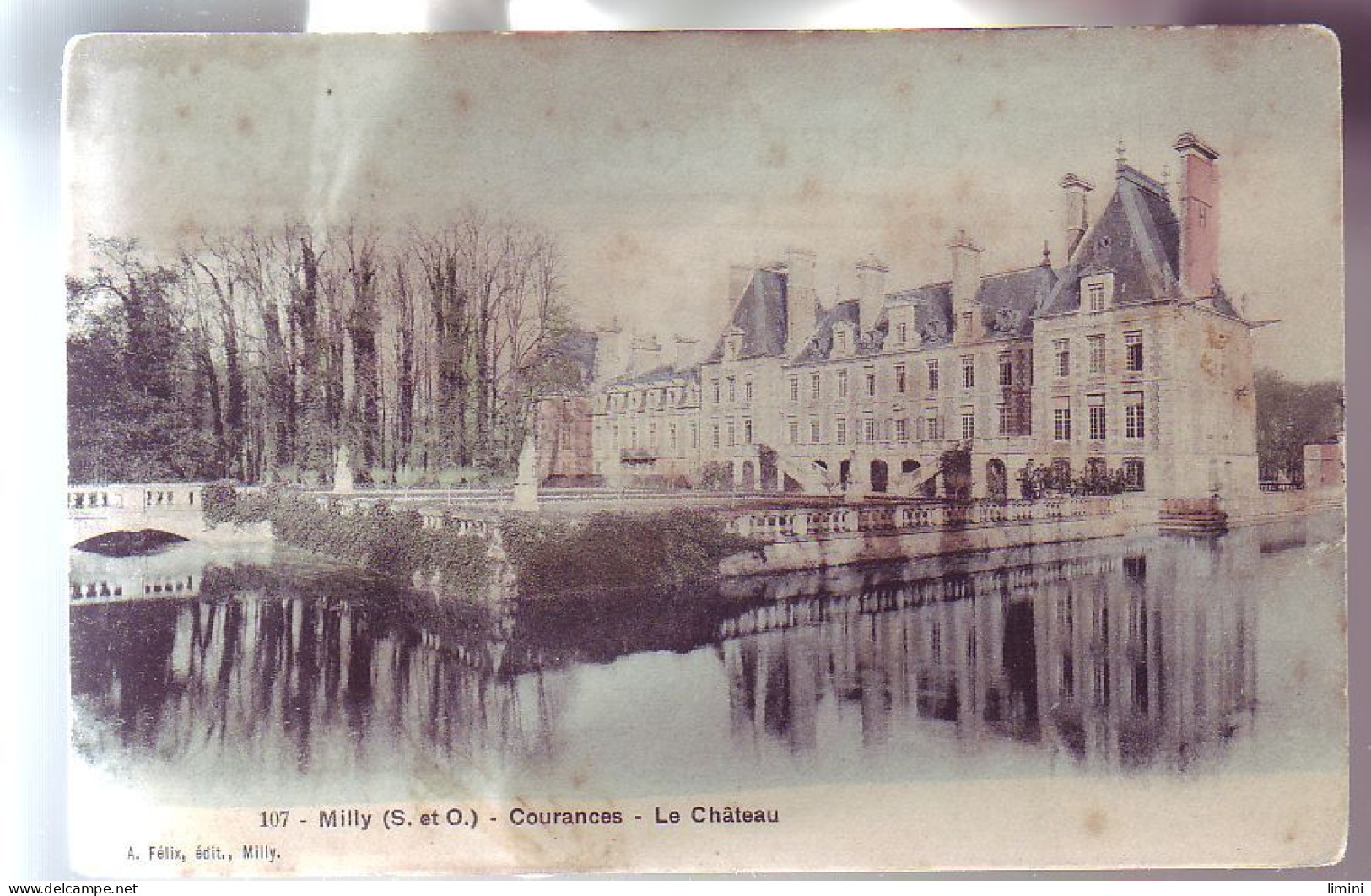 91 - MILLY - COURANCES - LE CHATEAU - COLORISEE -  - Milly La Foret