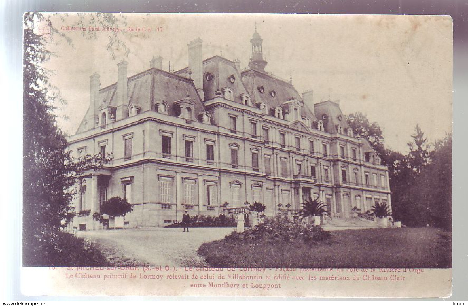 91 - SAINT-MICHEL-sur-ORGE - LE CHATEAU DE LORMOY - ANIMEE -  - Saint Michel Sur Orge