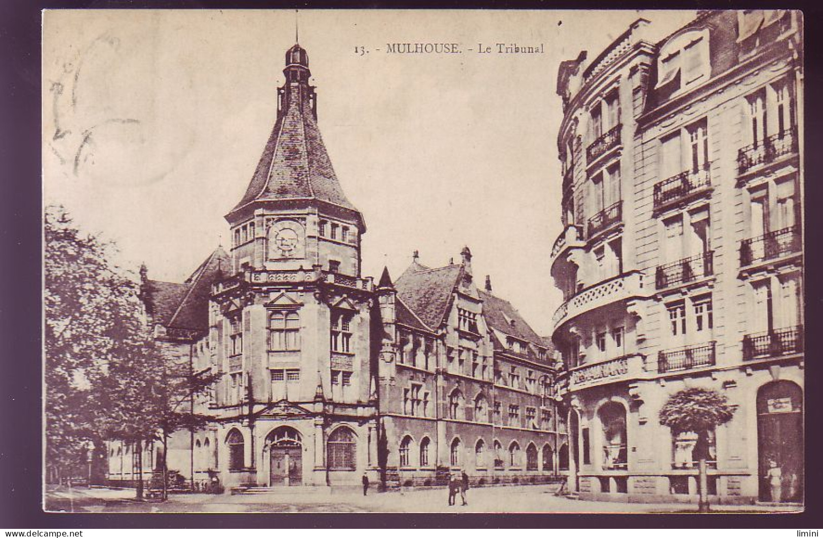 68 - MULHOUSE - LE TRIBUNAL - ANIMEE -  - Mulhouse