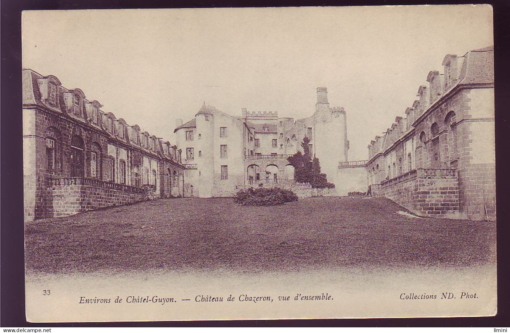 63 - CHATEL-GUYON - CHATEAU DE CHAZERON -  - Châtel-Guyon