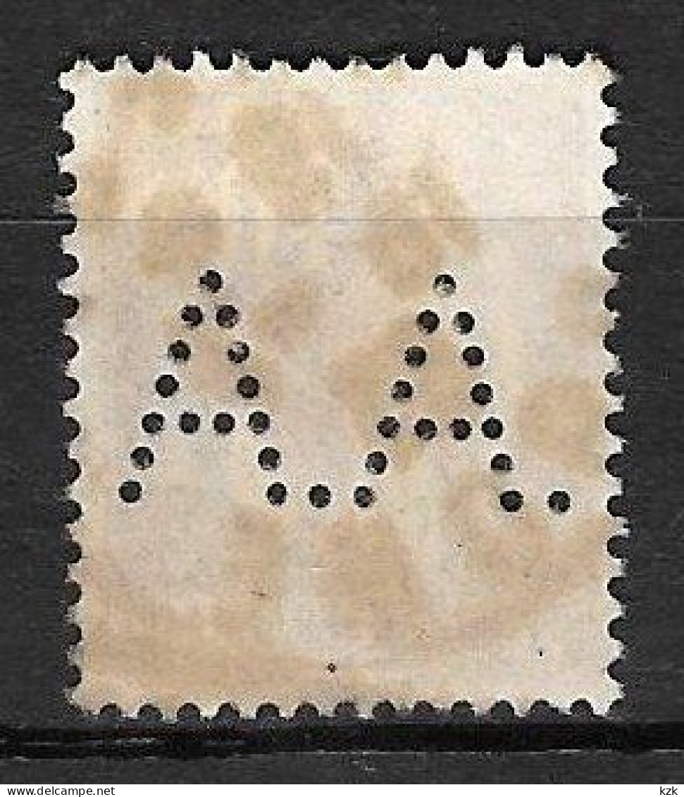 1 04	14	N°	281	Perforé		AA 8		ALPHONSE ARGOD - Used Stamps