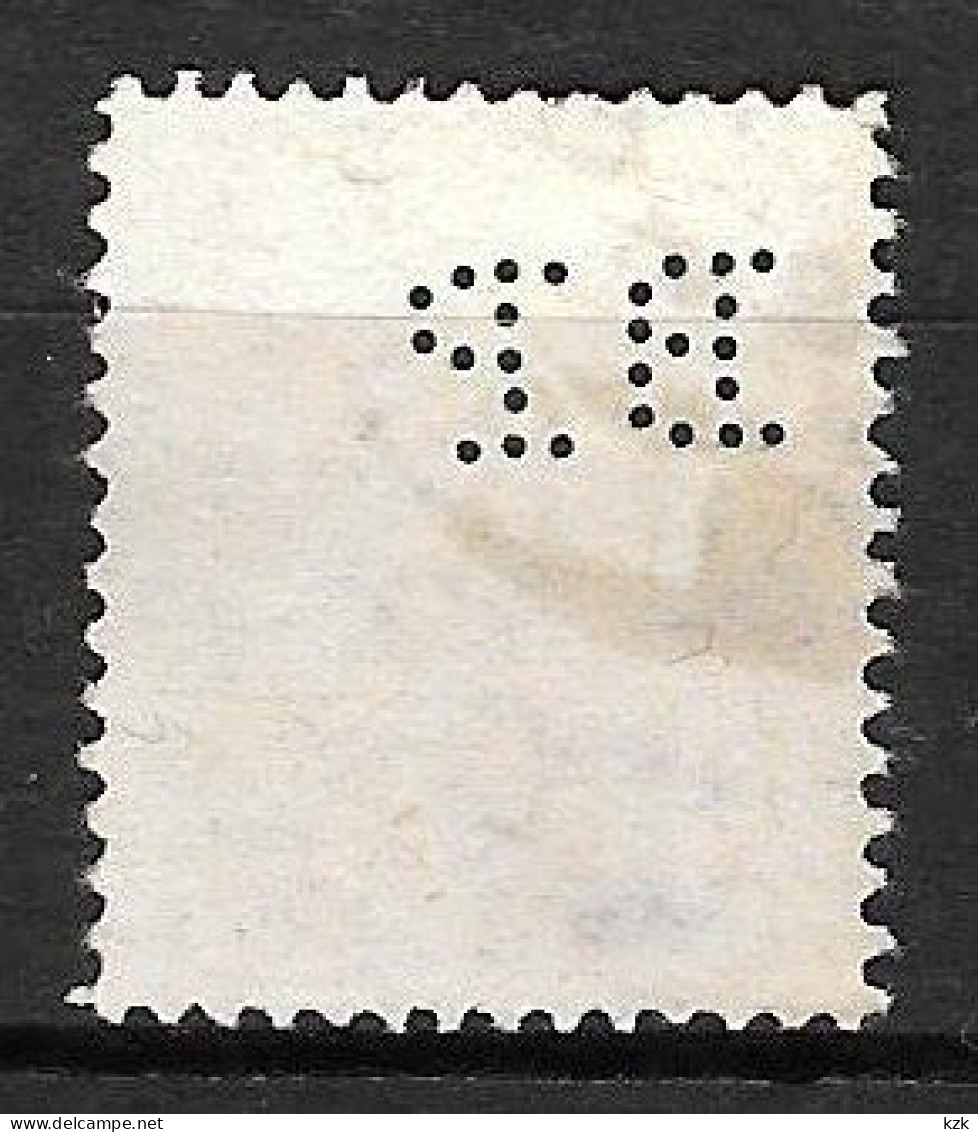 1 04	21	N°	117	Perforé	-	BP 143	-	BANQUE De PARIS & Des PAYS-BAS - Used Stamps