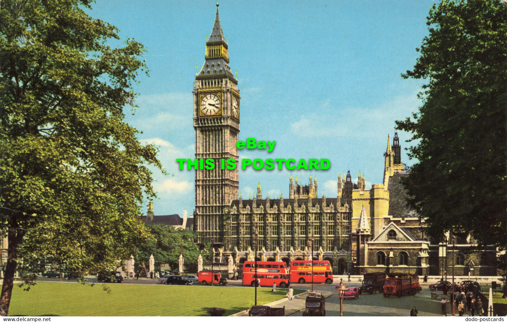 R581195 London. Big Ben. And Parliament Square. John Hinde. 1963 - Other & Unclassified