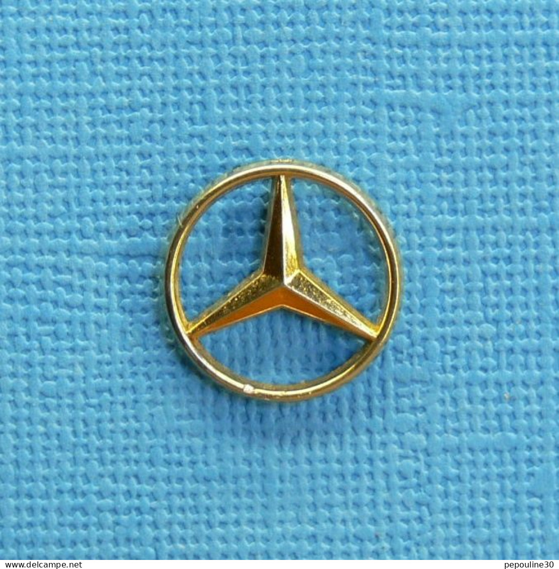1 PIN'S /  ** LOGO / MERCEDES BENZ ** . (A.B.). - Mercedes